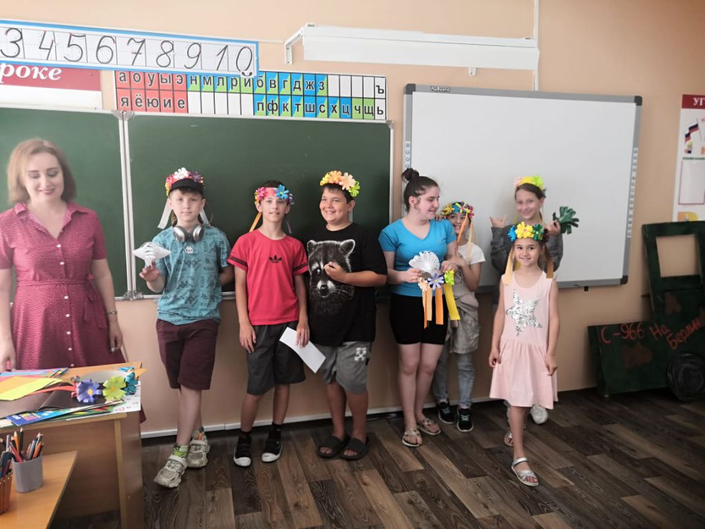 Специалисты Центра украинской культуры принимают активное участие в реализации досуговых мероприятий для детей в рамках летней оздорови