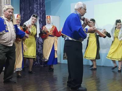 В сельском Доме культуры села Верхняя Беранда состоялся отчетный концерт