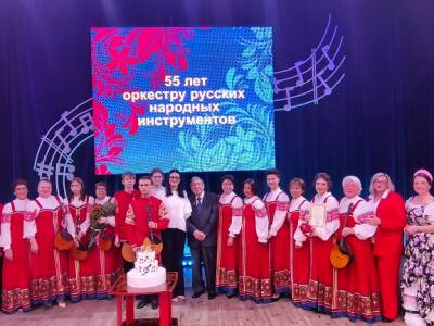 Юбилей отмечает оркестр русских народных инструментов
